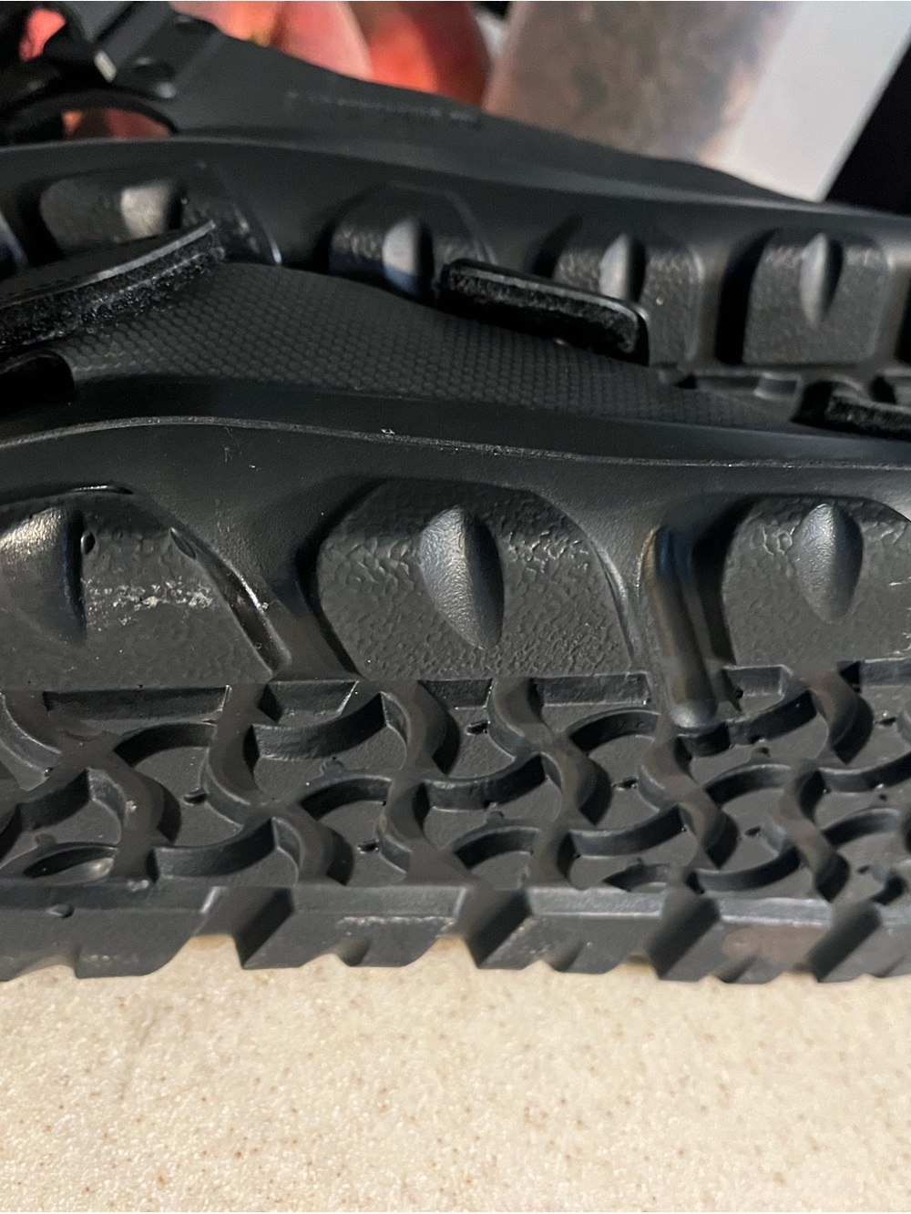 Mens Black Adjustable Double-Strap Comfort Birkenstock Sandals - Picture 5 of 5